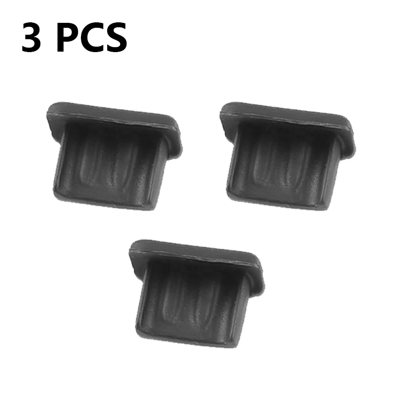 Tapones antipolvo Micro USB de silicona, tapas Micro USB, puerto de carga, tapón antipolvo para teléfono Android, portátil, banco de energía, 1-10 Uds.: Rosa