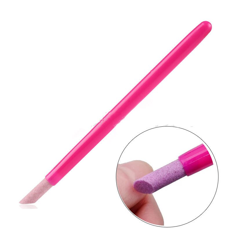 Stone Nail File Nail Buffer Art Tools Cuticle Remover Trimmer Pedicure Manicure Files polish nail effectively exfoliate Polish