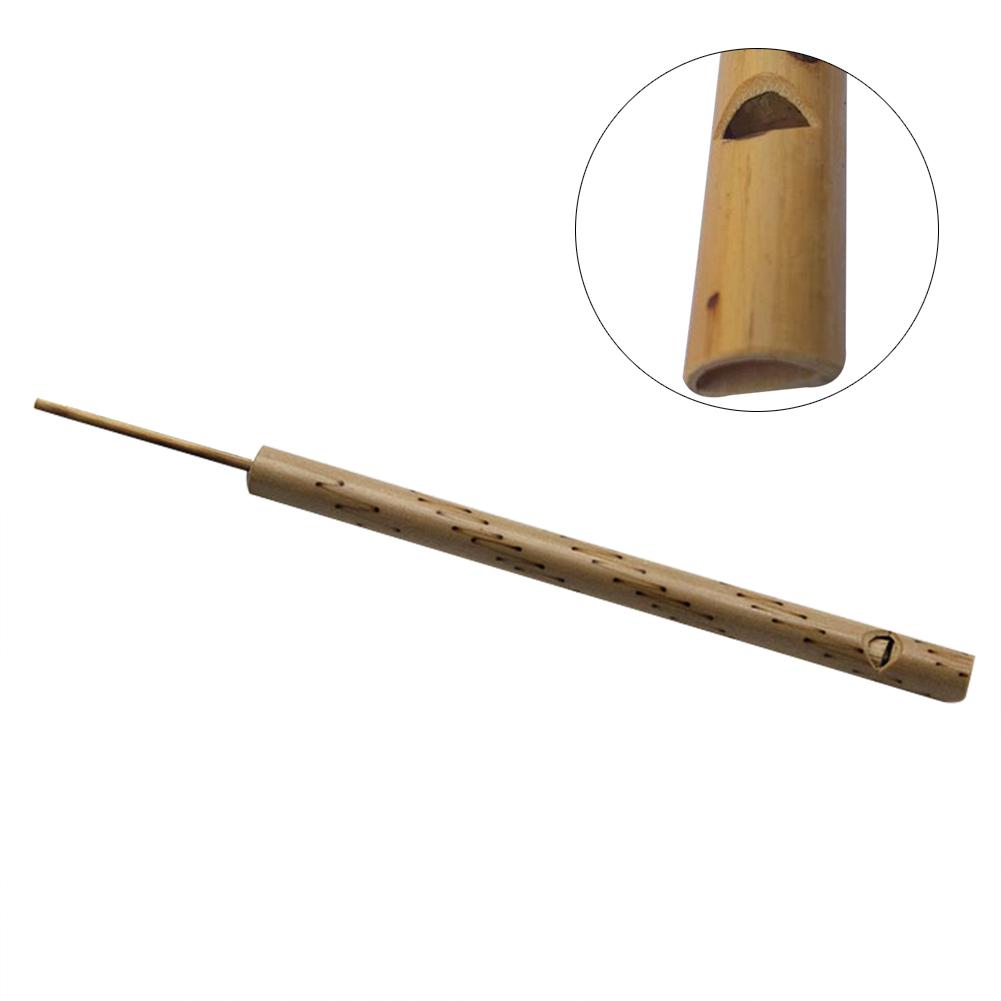 Pi Thai bambú Musical pájaro silbato sonido flauta deslizante hecho a mano Souvenirs fácil instrumentos musicales