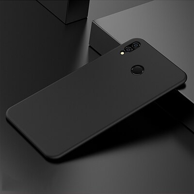 FCOWB für huawei P Clever fallen Anti-klopfen Offizielle flüssigkeit silikon telefon fallen für huawei ehre 10 lite P Clever Z abdeckung: Pro P Clever 2019 / Schwarz