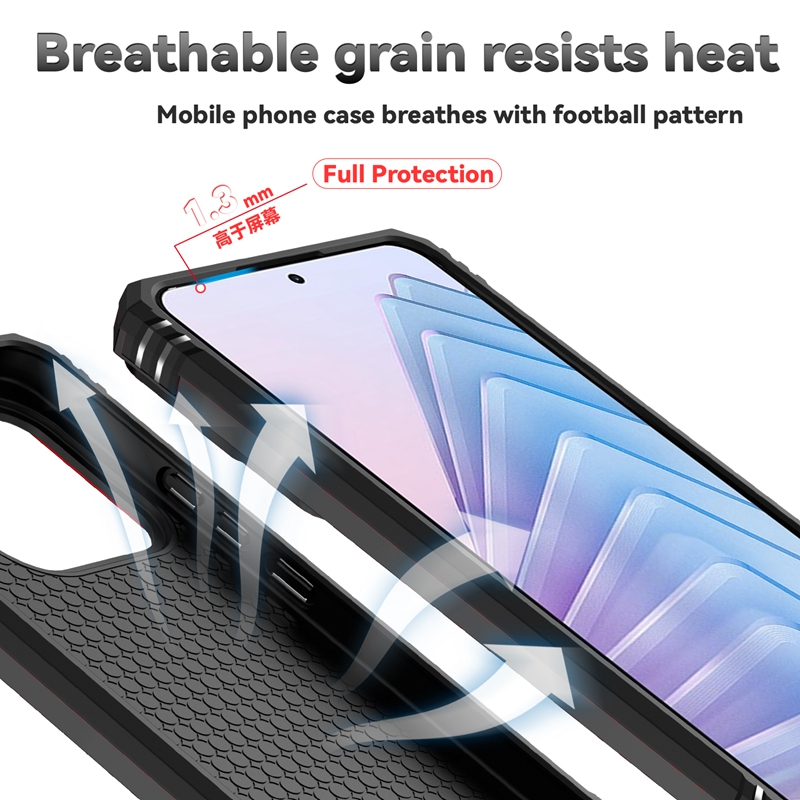 Para Xiaomi Redmi Note 14 4G funda con soporte de anillo armadura a prueba de golpes Coque para Redmy Note14 4G cubierta protectora de lente