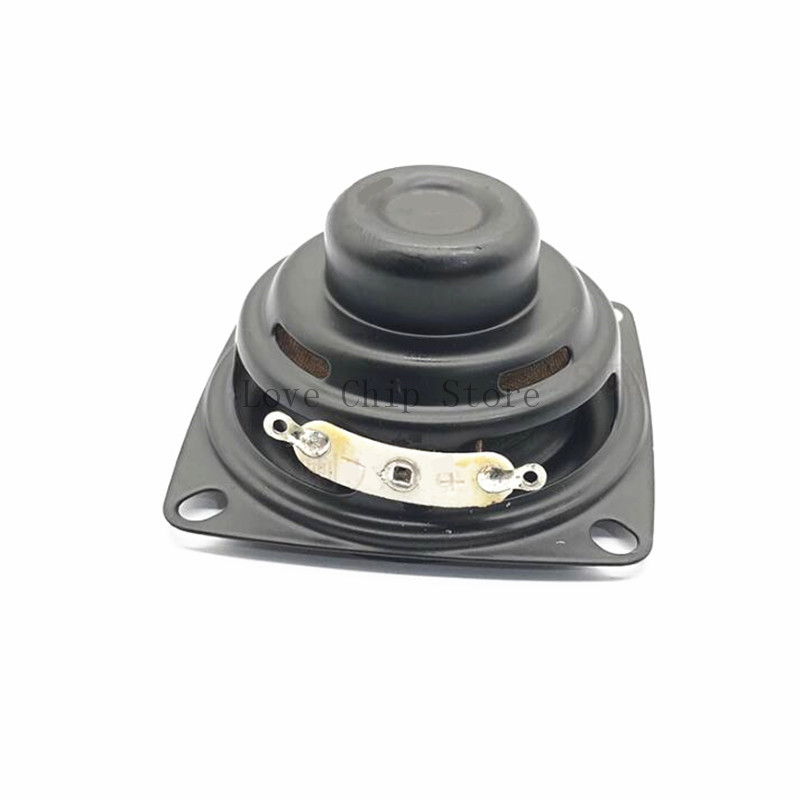 2 Stück 2 Zoll Voll bereichs lautsprecher 4 Ohm 5 W 5 Watt Bluetooth-kompatibler Lautsprecher 52mm Lautsprecher Multimedia-Magnet lautsprecher: Schwarz