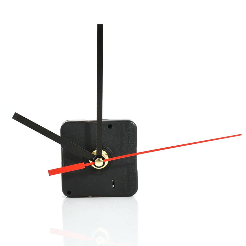 Black Clock Accessories Quartz Movement Mechanism Craft Set Replacement Pointer Silent DIY Clock Mechanism