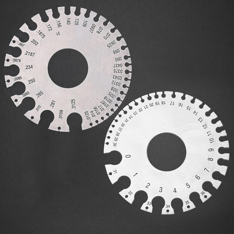 Wire Gauge Weld Diameter Gauge Welding Inspection Gauges American Standard