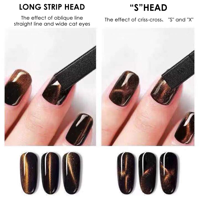 Aimant pour vernis à ongles Gel UV 9D, stylo magnétique puissant pour Nail Art