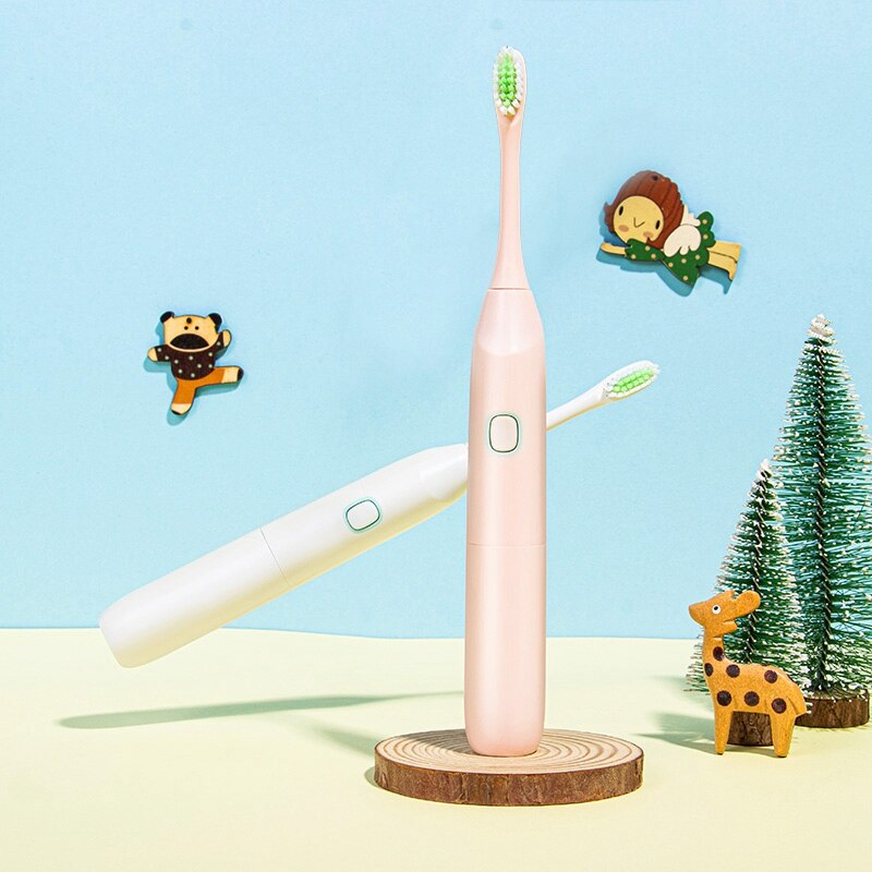 Cepillo de dientes eléctrico resistente al agua 3 en 1, cepillo de dientes eléctrico sónico mejorado, cepillo de dientes inteligente Ultra sónico reemplazable, el mejor