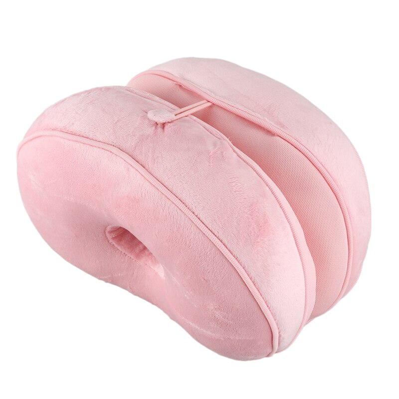 Multifunctionele Dual Comfort Zitkussen Hip Lift Zitkussen Mooie Butt Zitkussen Comfy Voor Thuis Roze