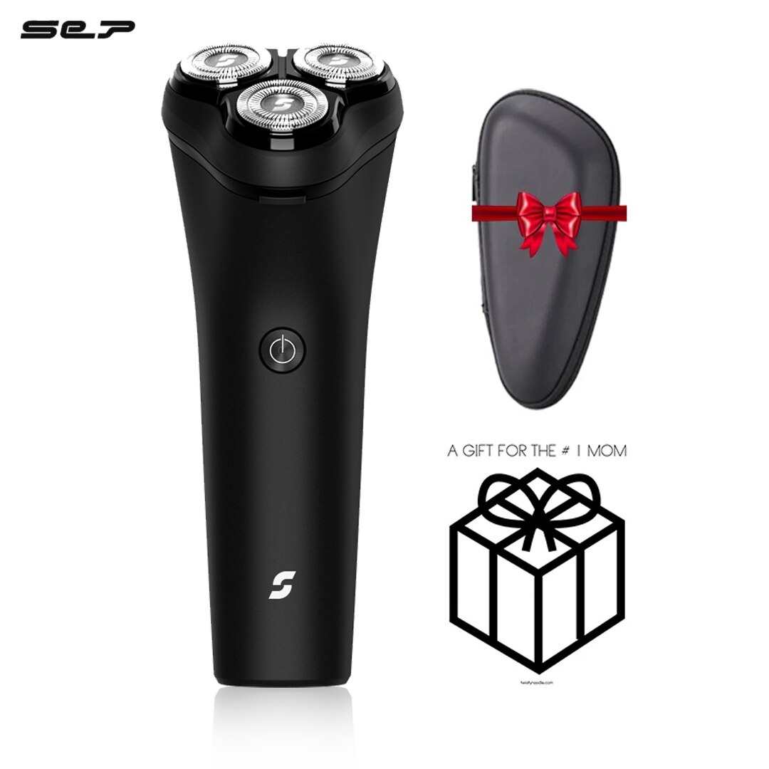 Sep Electric Shaver 3D Floating Razor Rechargeable Shaving Machine Wet-Dry Dual Use Waterproof Fast Charging Men Beard Trimmer: Add Storage Box