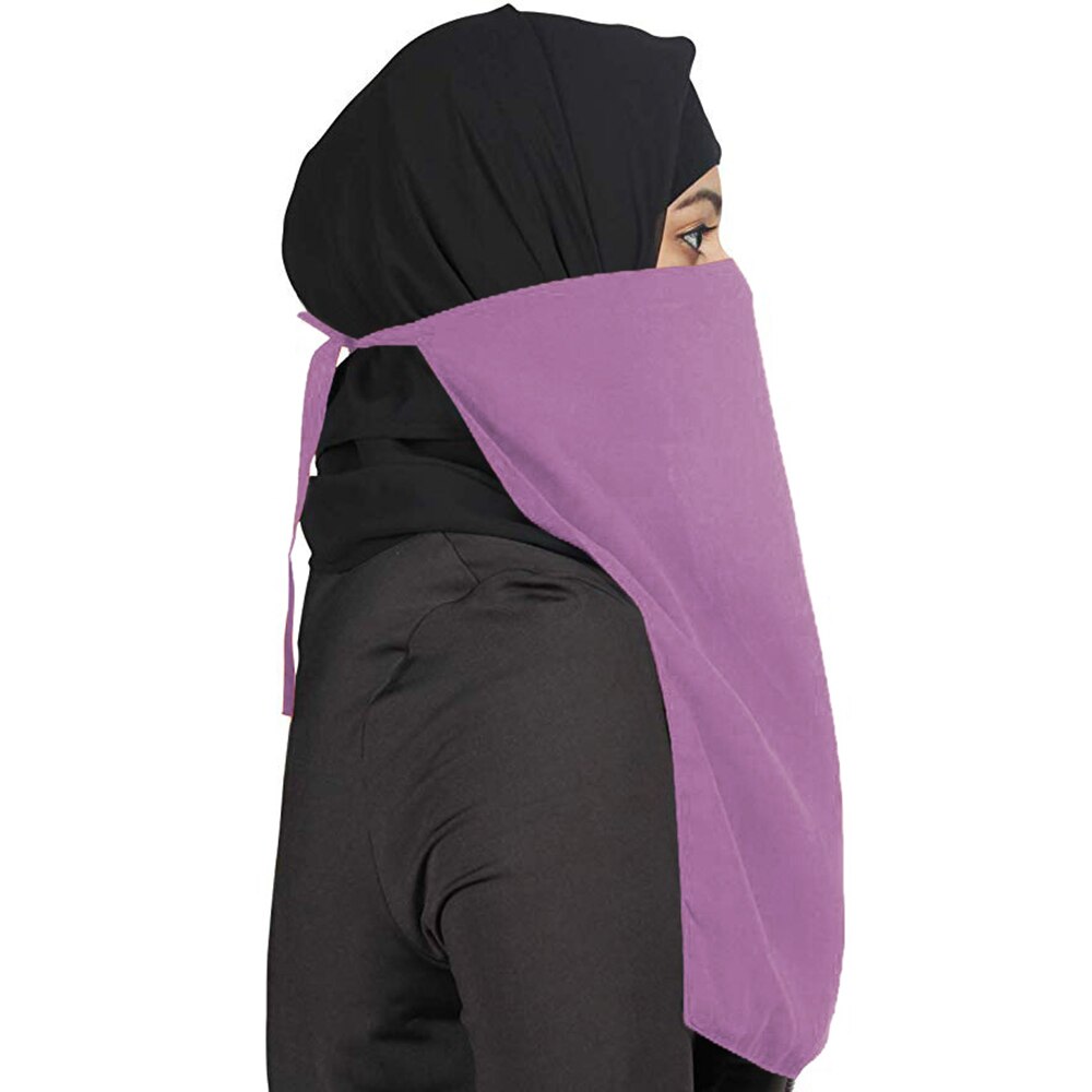 Velo musulmán de una pieza para mujer, hiqab islámico, Modesty, una sola capa, pañuelo Amira, Ramadán, árabe, Purdah