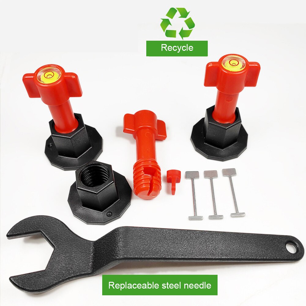 Level Tile Spacers For Flooring Wall Tile Spacer Adjustable Locator Plier Level Wedges Anti-Lippage Tile Leveling Alignment