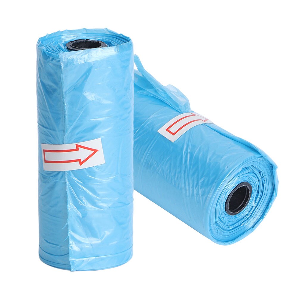 20Roll Disposable Infant Diaper Rubbish Garbage Bag Home Disposal Waste Bags(Blue )