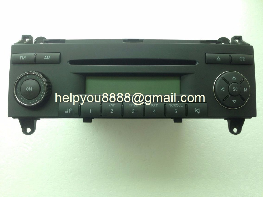 Mobis-radio de CD individual HA1111 para mercedes-benz, radio de cd con reproductor de mp3