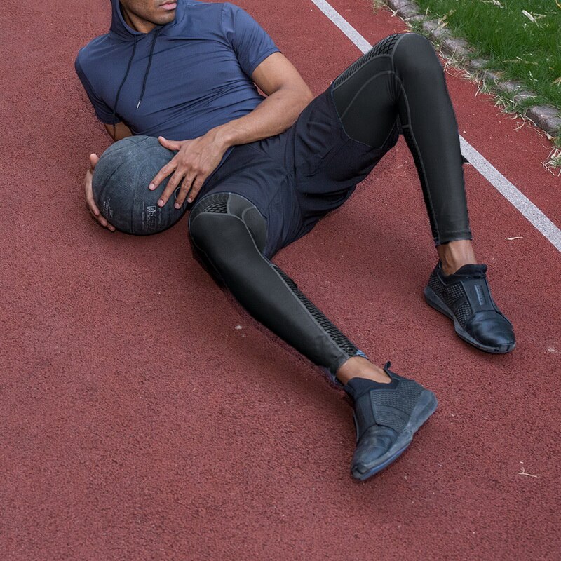 Gym Tight Trouser For Men 2026.Men Leggings Fitness Trouser Running Tight Gym Jog... - Grandado