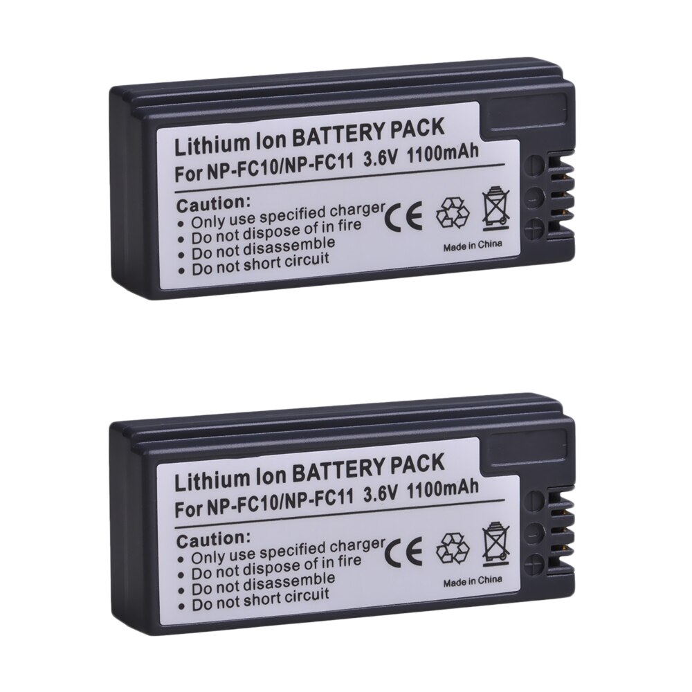 2x NP-FC10 NP-FC11 NPFC10 NPFC11 Li-ion Battery for Sony DSC-F77 F77A FX77 P10 P12 P2 P3 P5 P7 P8 P9 V1 Camera