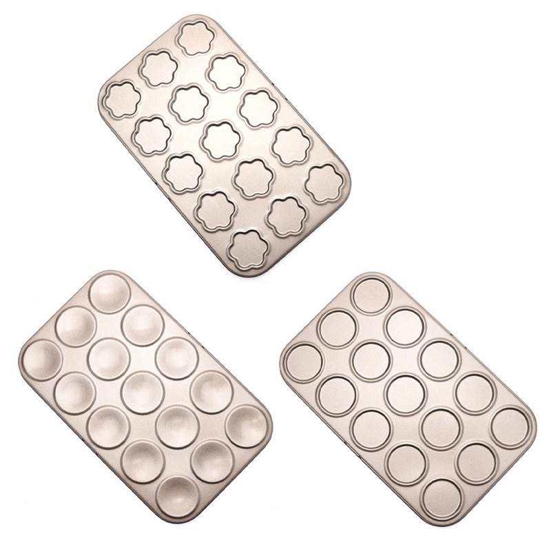 15- gats koolstofstalen bakmat voor macarons, antiaanbak bakmat, bakvorm, gebak, cakemat, bakgereedschap