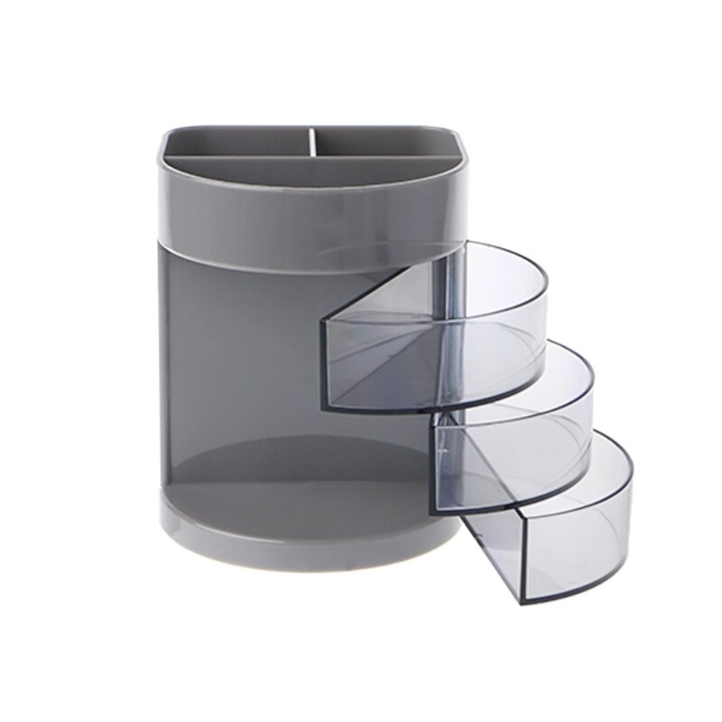 Multifunctionele pen potloodhouder drielaags bureau lade organizer schrijfwaren