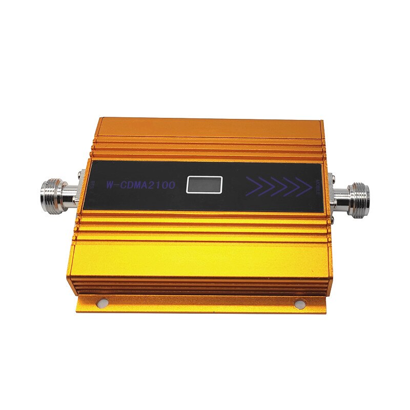 3G WCDMA 2100MHz Signal Booster - 65dB Gain, 18dBm Output, LCD Display, 60-100sqm Coverage