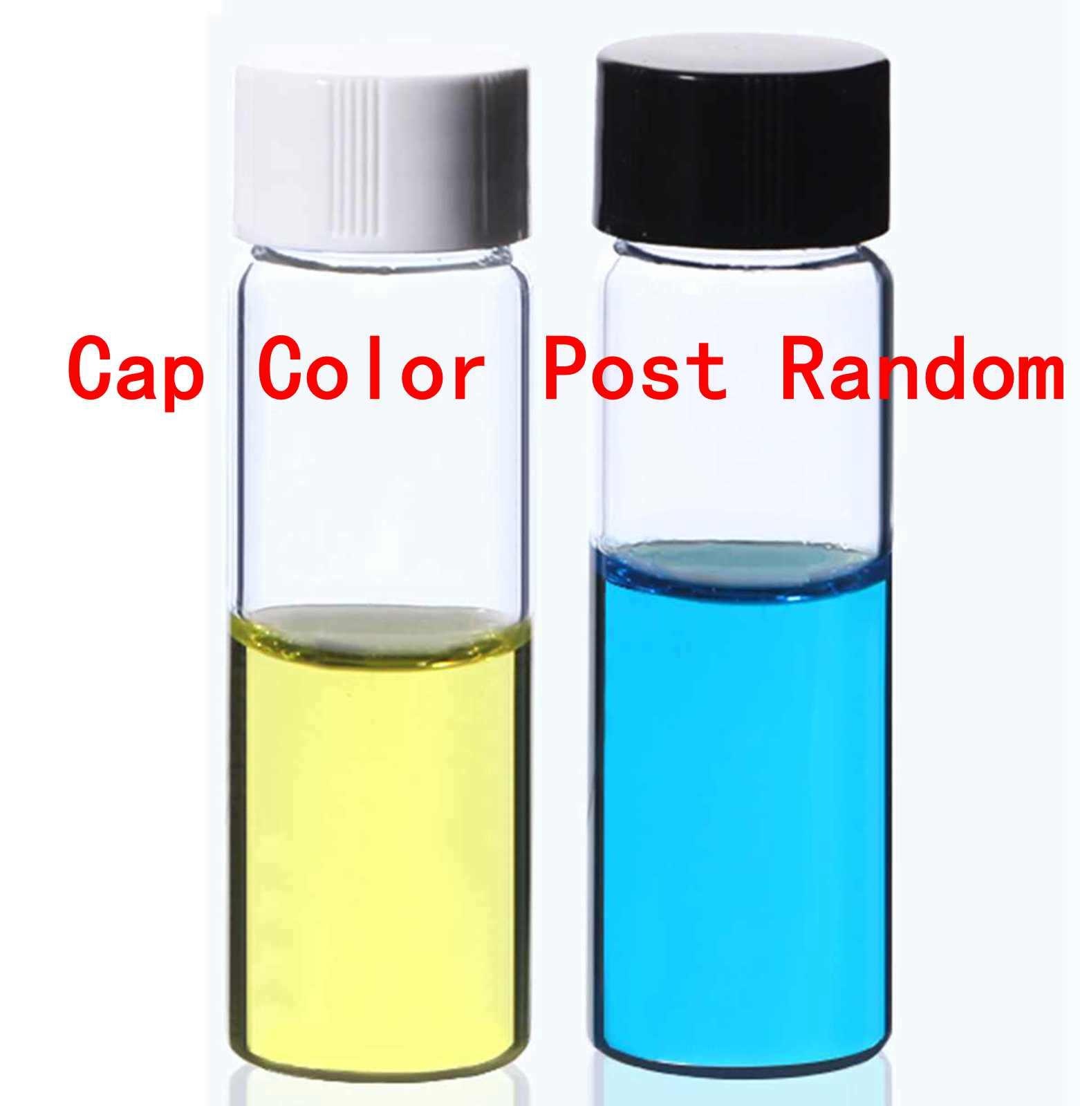 3 Ml/5 Ml/10 Ml/15 Ml/20 Ml/30 Ml/40 Ml/50 Ml Clear Glas Afdichting Fles Reagens Sample Flesjes Plastic Deksel Schroefdop