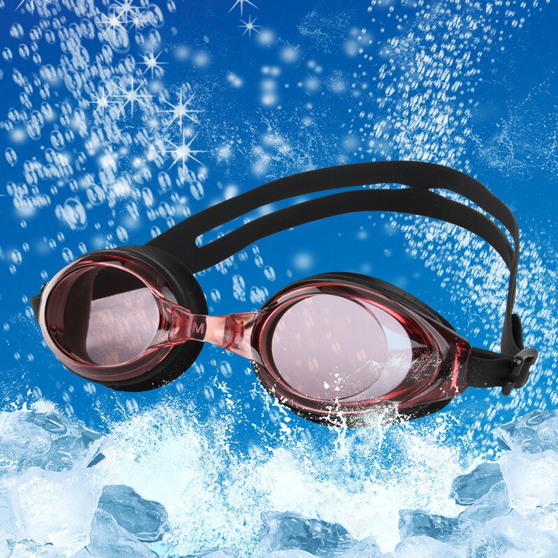 Electroplating Goggles Comfortable Anti-fog Waterproof Adult Swimming Goggles Profession Athletic Multi-color Goggles