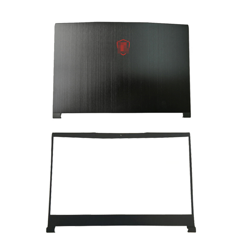 Laptop LCD Back Cover/Front Bezel/Hinges/Hinge Cover For MSI GF63 MS-16R1 16R3 WF65 Top Back Case Screen Back Cover Bezel