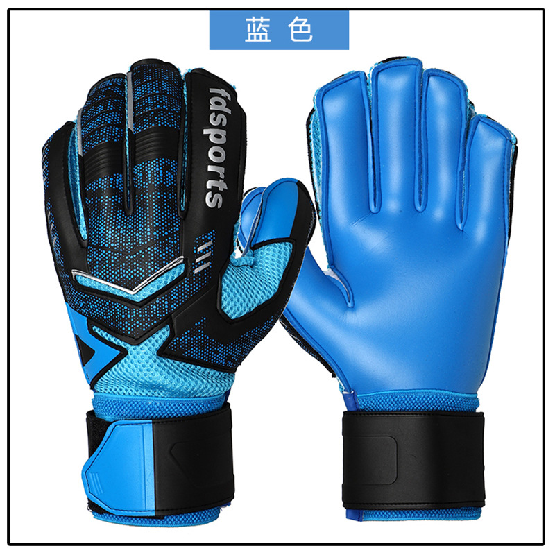 Fdsport freundlicher FußBall Torwart größe 5 ~ 10 Studenten Besondere Spiel Latex Protektoren für Erwachsene Finger schutz fußBall handschuhe