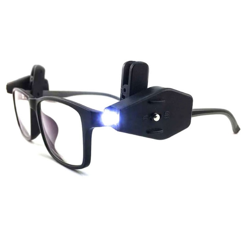 Vissen Eyewear LED licht Vissen Glasse Nachtlampje Lenzenvloeistof Gereedschap LED Lenzenvloeistof Clip Op Camping Wandelen Bril
