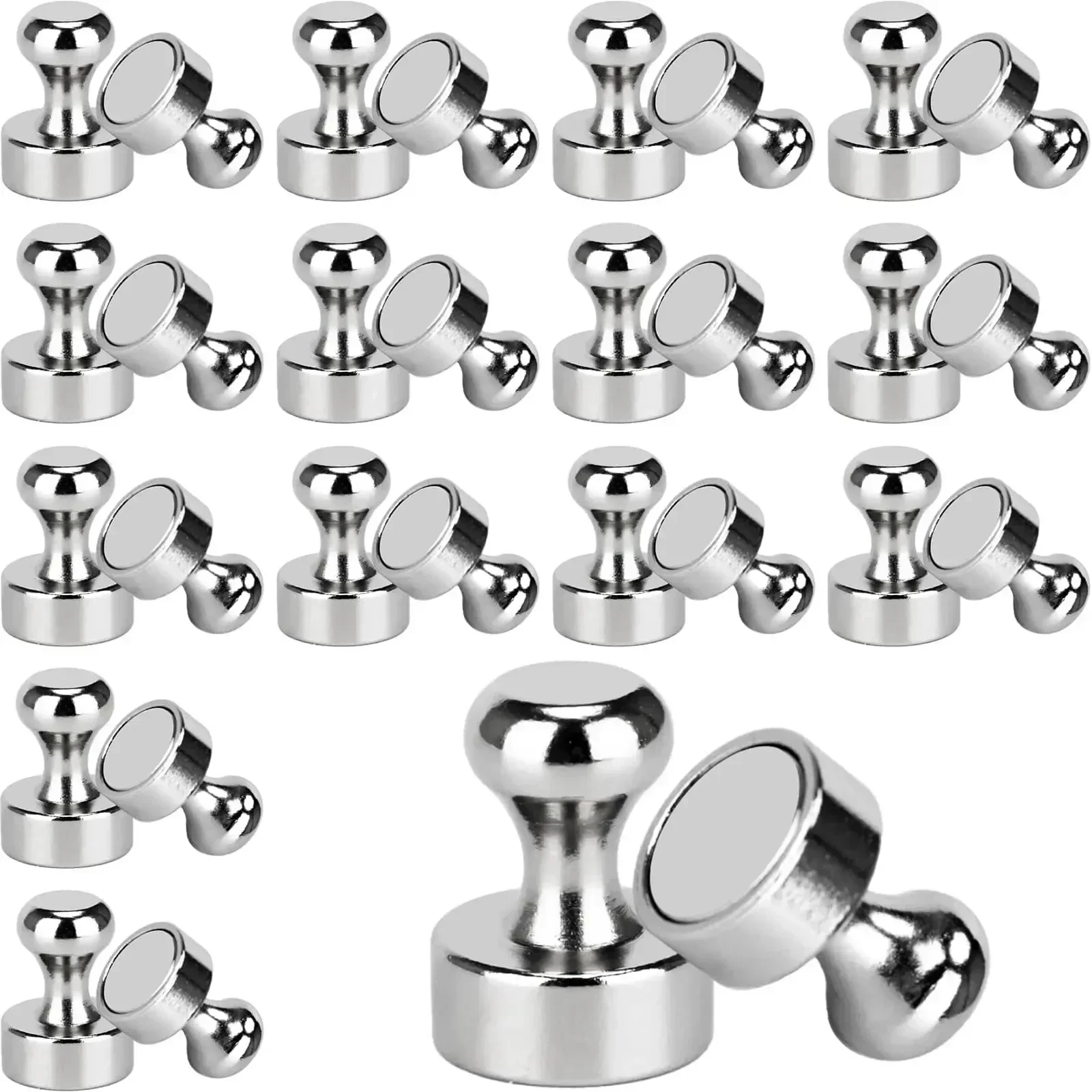 Magnet Whiteboard Neodym Magnete kleine Hardware. Super starkes magnetisches langlebiges Ziel hartes iman Küchen fischen nach Hause: 6M / Brown