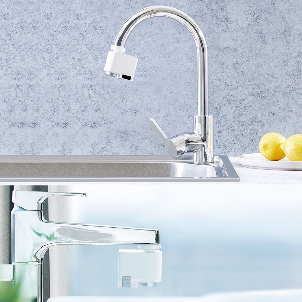 Automatic Sink Faucet Water Saver induction Tap Smart Faucet Infrared Sensor Water Energy Saving Device Kitchen Bath Nozzle Tap