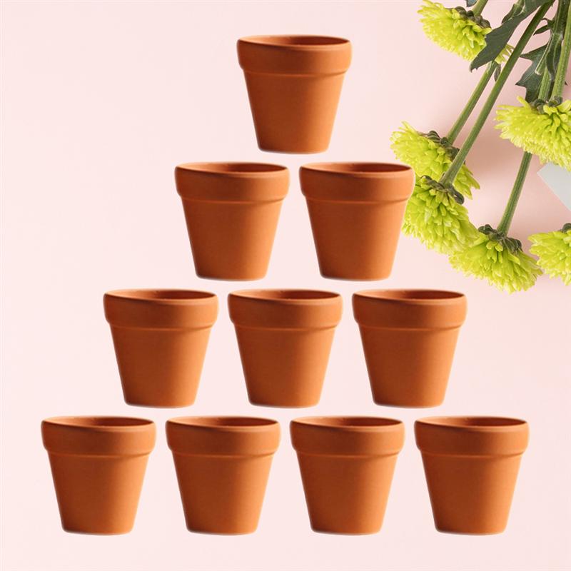 20 stk rød keramikk blomsterpotte terrakotta potte keramisk keramikk planter blomsterpotter saftige planteskole potter flott for planter håndverk