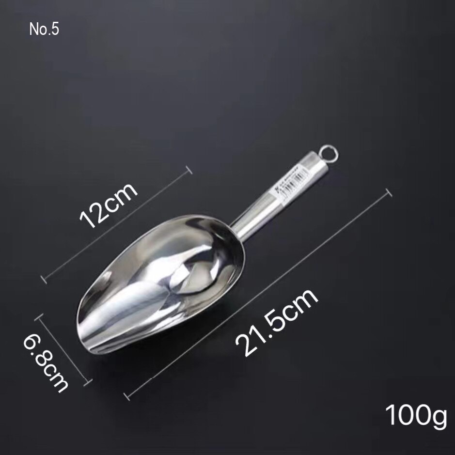 Boule à glace en acier inoxydable, ustensile à aliments pour la cuisine, fête au Bar, mariage, Durable et résistant, lavable au lave-vaisselle: Orange