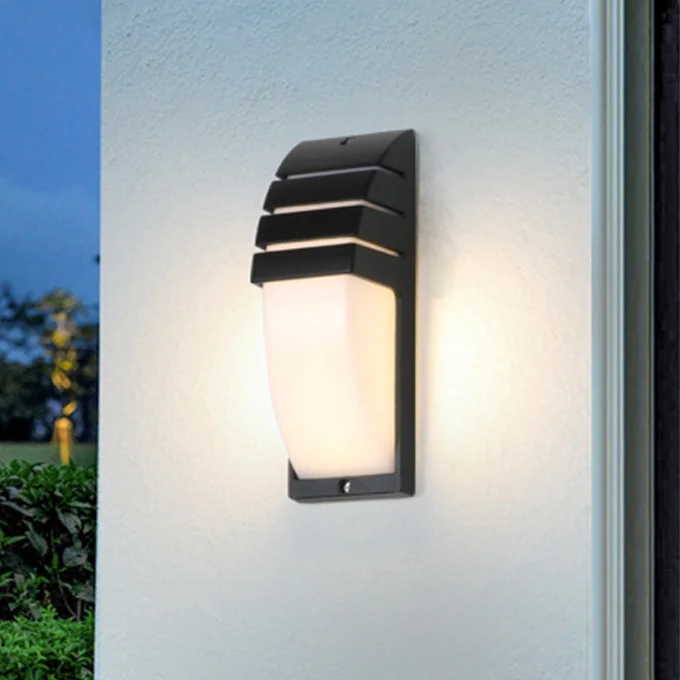 Outdoor Waterdichte Aluminium Led Wandlamp Tuin Balkon Terras Gangpad Binnenplaats Buitenmuurlamp Indoor Wandlamp Home Decor