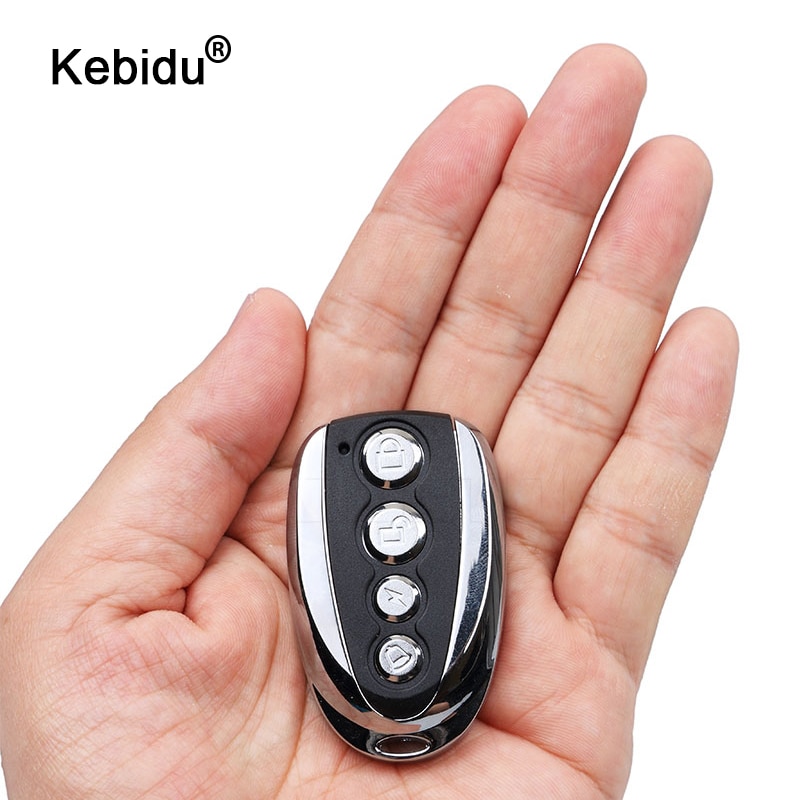 kebidu 433.92 MHz Car Key Car Smart Wireless Auto Remote Control Copy Remote Singal 4 Buttons For A B C D Style for Doors Cars