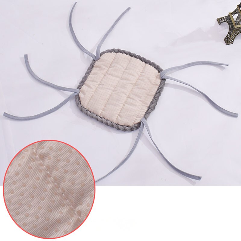 Solid Thick Stool Cushion Chair Seat Cushion Kids Seat Pad Antiskid Cute Pillow Cushion Home Decor 28x28/33x33 CM