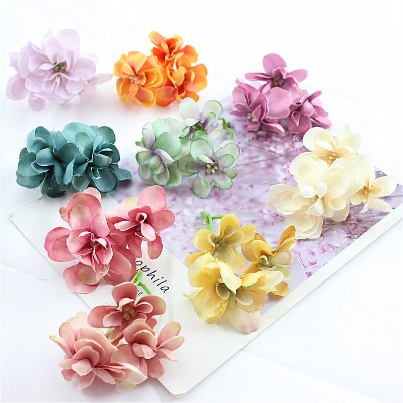 10 Meter Zijden Bladvormige Kunstbloem Groene Bladeren Voor Thuis Bruiloft Decoratie DIY Krans Scrapbooking Craft Nep Bloem kopen vanaf een prijs van 1.16