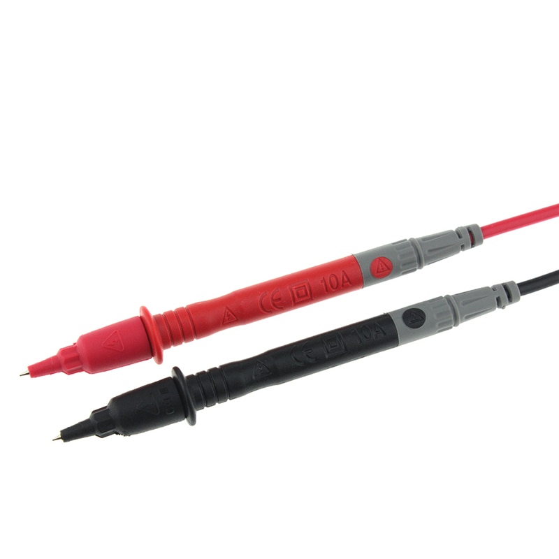 Câbles Test Multimètre Numérique - 1000V 10A - Pointes Aiguilles - Pour Professionnels Et DIY