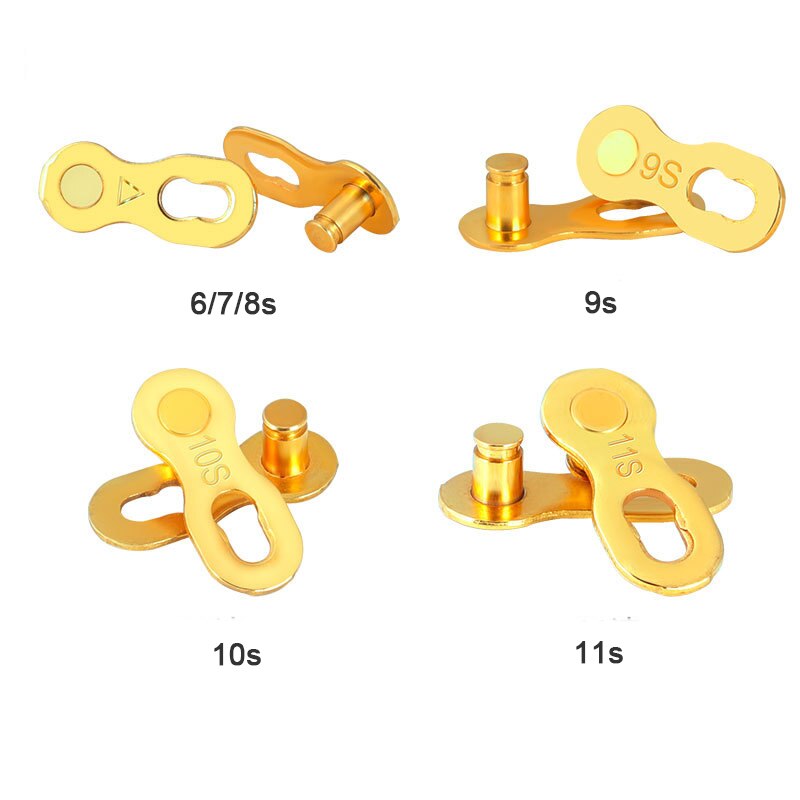 Bicycle Chain Connector Lock Quick Link Joints Magic Buckle Speed Quick Master Links 1/6/7/8/9/10/11 Speed Bicycle Accessories