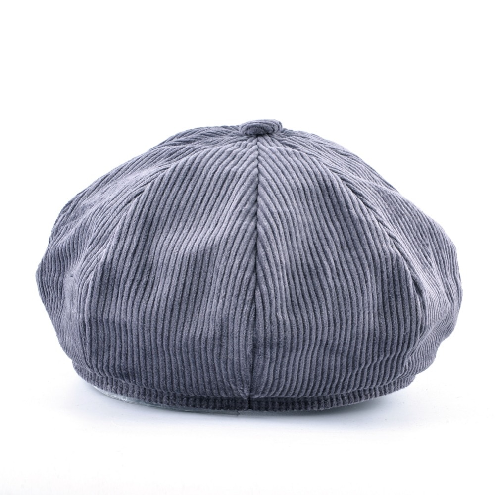 Tqmsmy unisex ottekantet hat mænd efterår corduroy stof gorras planas mænds newsboy cap kvinder ensfarvet hatte til mænd baretter