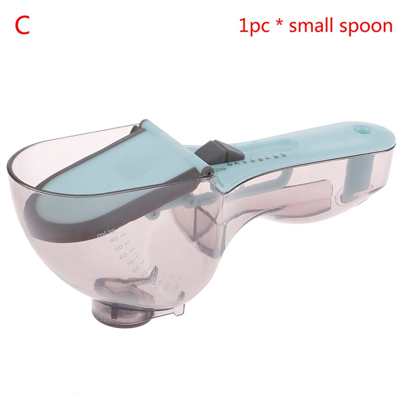 Cuisine Accessories Adjustable Measuring Scoop With Scale Measure Cup Measuring Cups And Spoons Baking Kitchen Tools: C 160x38x49mm