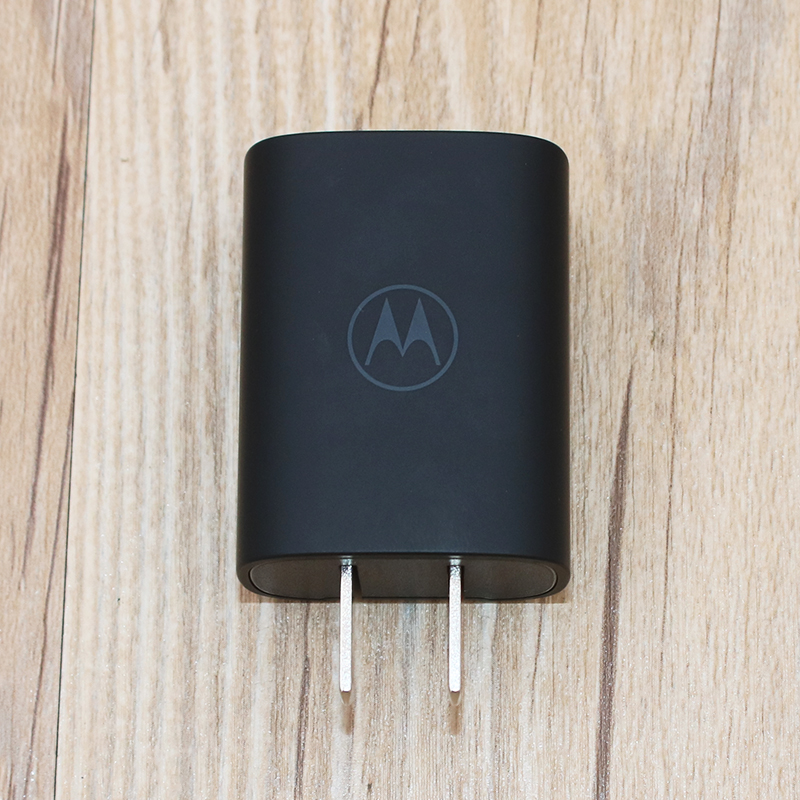 Motorola 12V 1,5 A Ladegerät Schnell Lade Turbo Power 18W Adapter Micro/Typ C Kabel Für Moto rand X30 S30 razr E5 G5 G7 Plus P50: US Charger Only