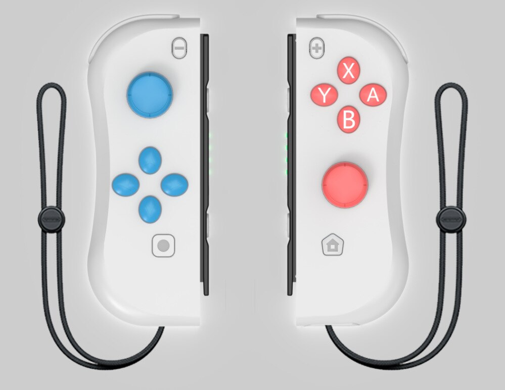 Gamepad Controller di gioco sinistro e destro Wireless Bluetooth per nintendo Switch gioco NS per nintendo Switch Console 01: white