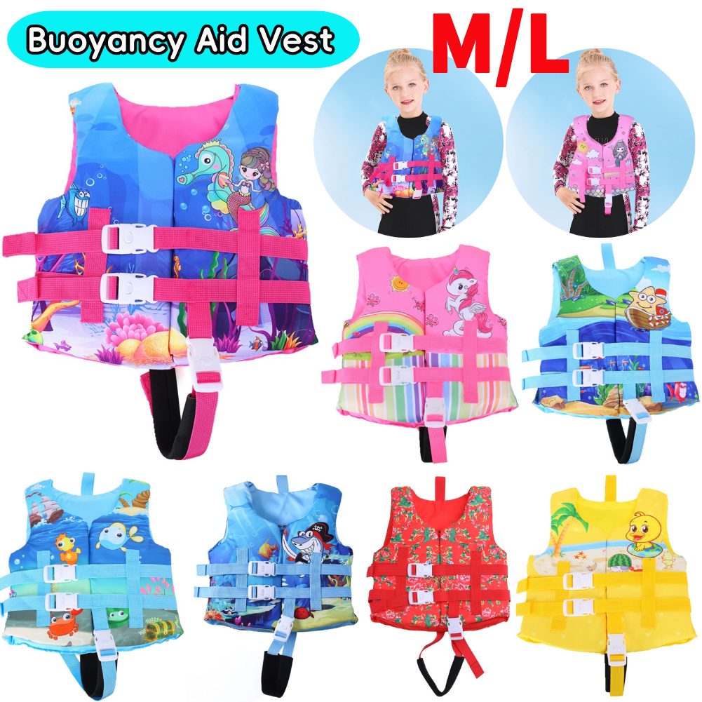Water Sports Life Vest with Safe Lock & Zipper Safety Life Jacket Wear Resist Floating Power Jacket Swimming Pool Accessories