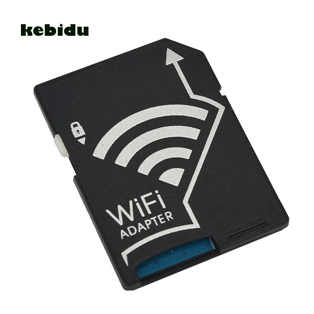 kebidu Wireless Micro SD MicroSD TF SDHC Flash Card Converter Transfer Wifi Adapter for iOS for Android Device for Camera