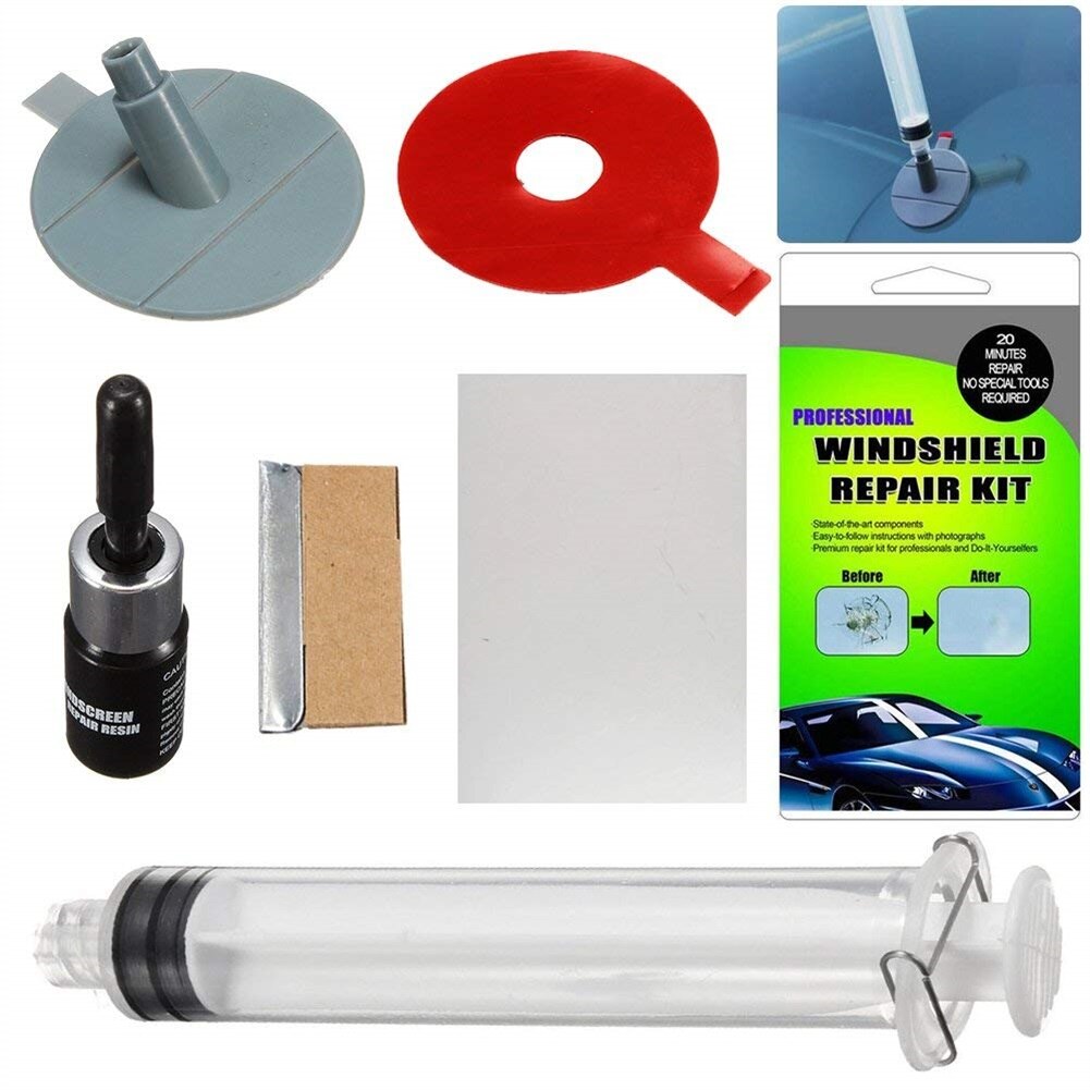 Voorruit Reparatie Kits DIY Autoruit Reparatie Tools Glas Kras Voorruit Crack Herstellen Voor Fix Auto Window Glas Kras