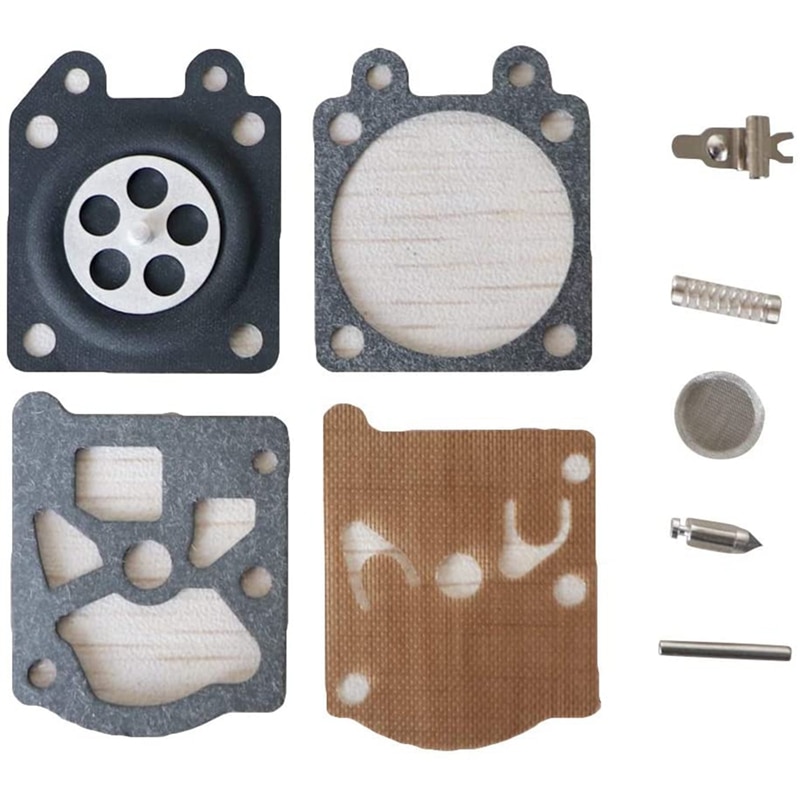 Top10 Sets Carburateur Reparatie Kit Voor Stihl MS180 MS170 Ms 180 Ms 170 017 018 Kettingzaag Vervangende Onderdelen