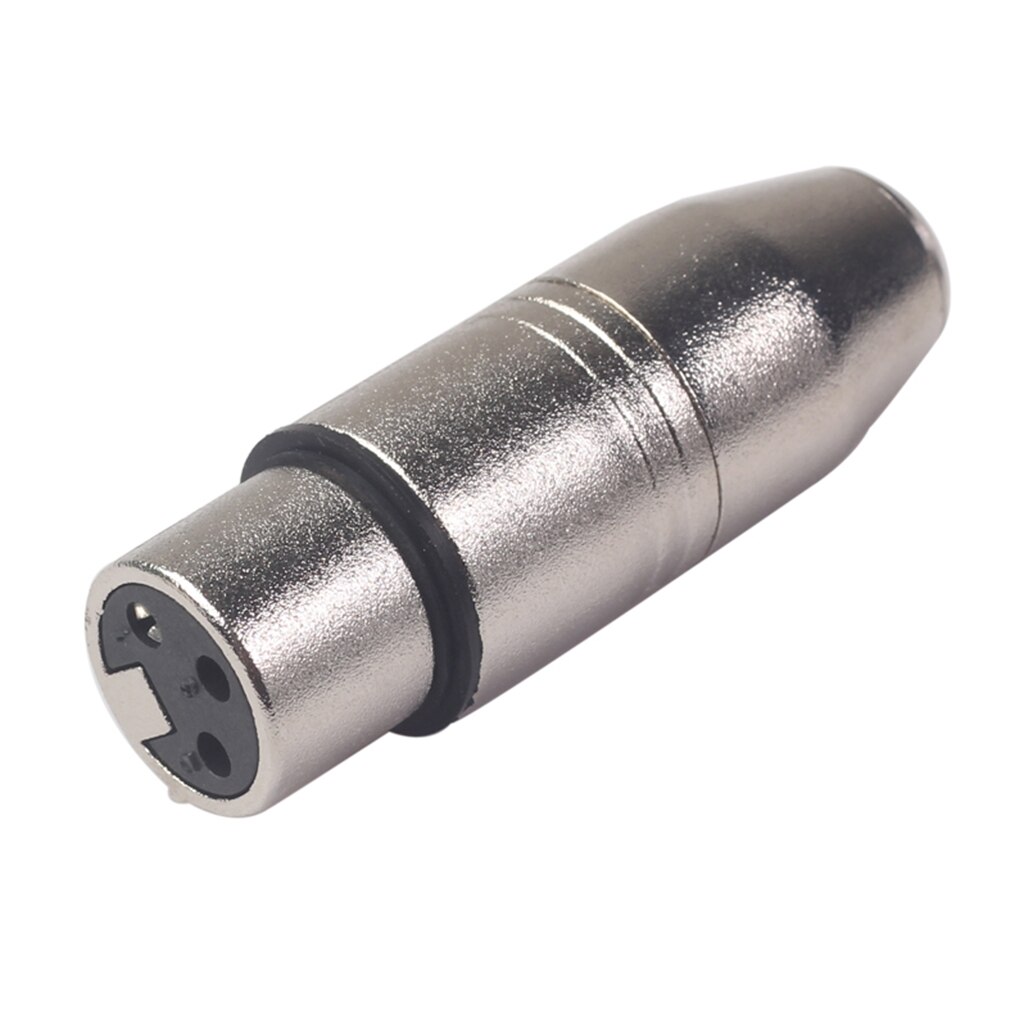 MINI XLR 3 Pin Male To XLR 3-Pin Female Converter SA509 0.71x0.39x2.24 Inch