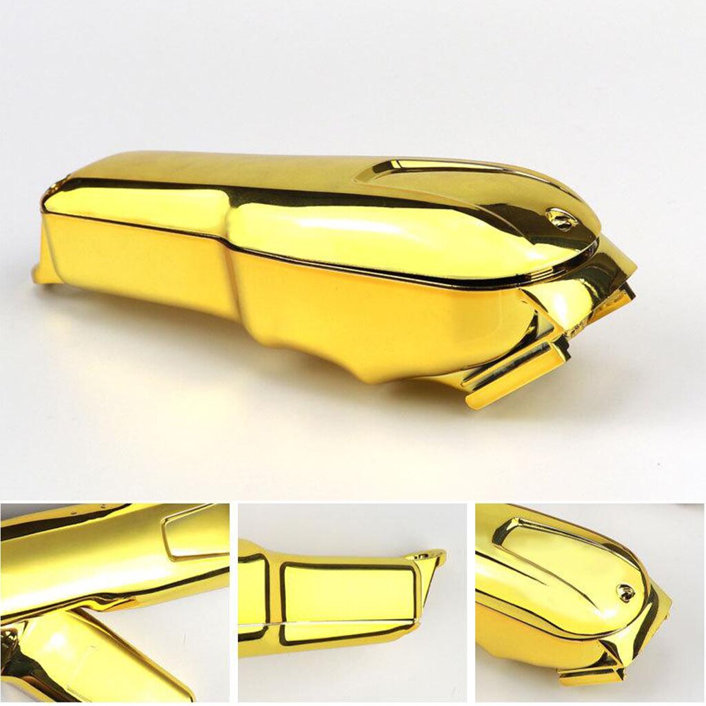 Clipper diy hus galvanisering guld front + bagcover beskyttelsesetui skal til 8148 8591- serie trådløse clippers