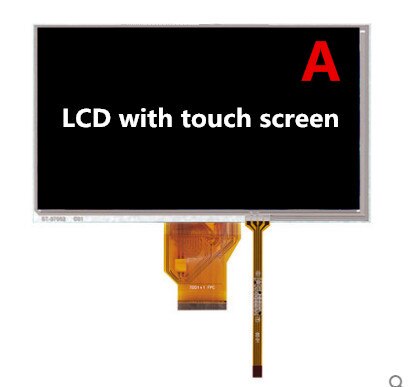7 Inch LCD Screen Touch Screen Panel AT070TN94 AT070TN93 AT070TN90 92 V.X Car DVD Navigation LCD Replacement Parts: PURPLE