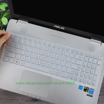 Laptop keyboard Cover Skin For Asus N76 N76V N76VB N76VJ N76VM N76VZ N750 A73 ZX70 GL702 K751 A751 FX71 Pro S V J L 17.3 inch: Crystal