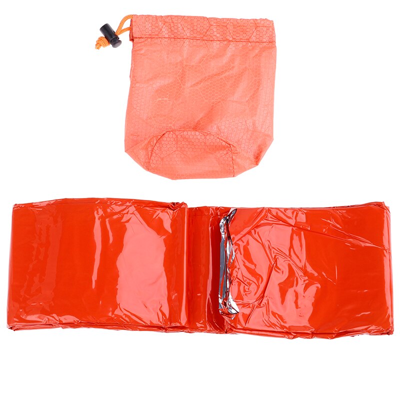 1Set Emergency Slaapzak Ehbo Slaapzak Pe Pp Film Tent