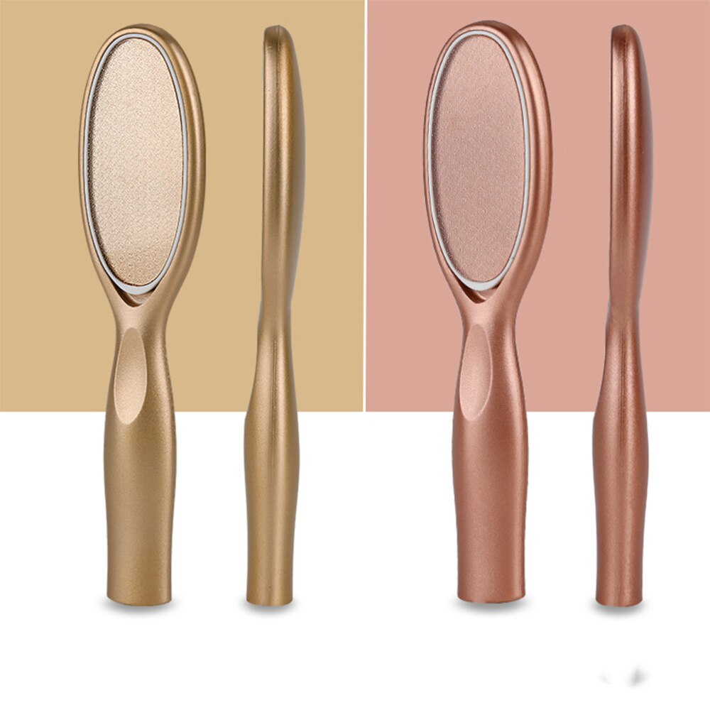 Pedicure voetverzorging gereedschap voetvijl raspen eelt dode huid verwijderaar roestvrijstalen dubbelzijdige vijlen